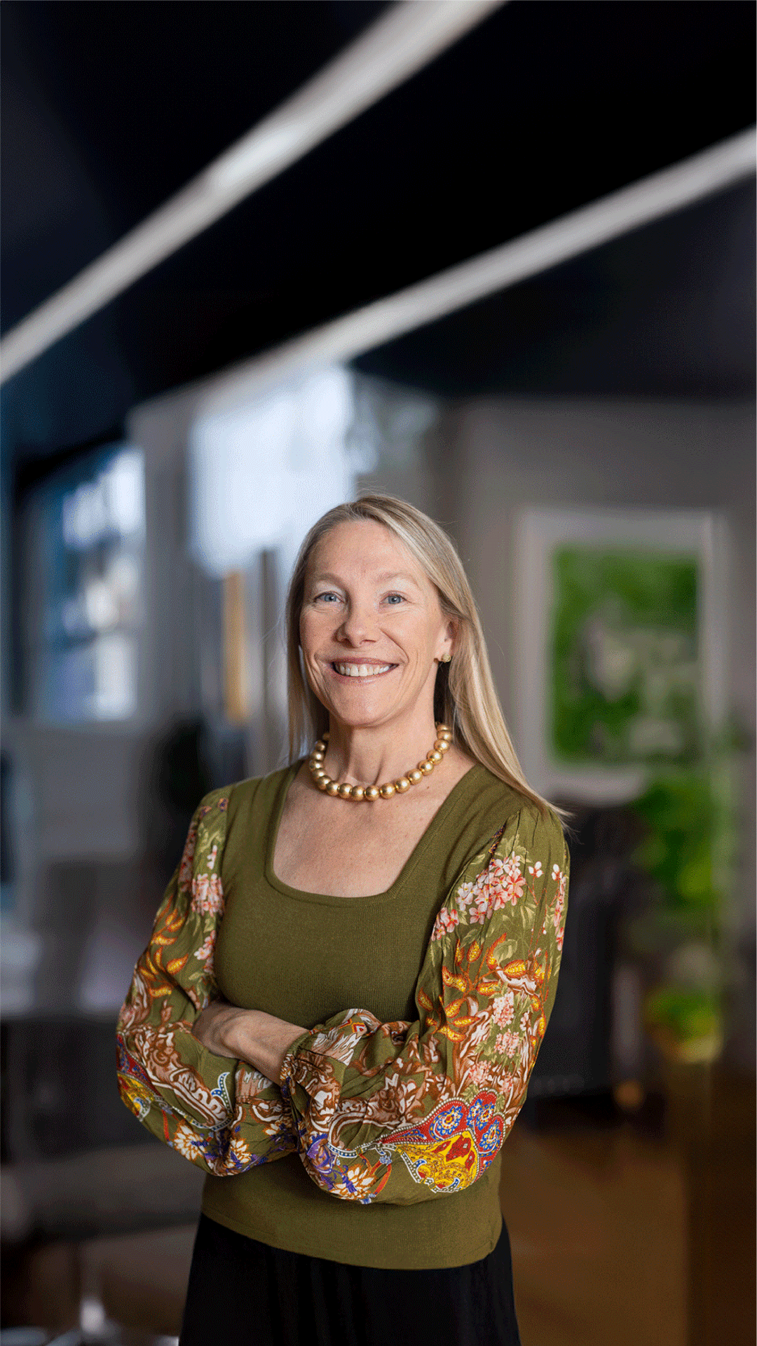 Dr. Kristina Anton-Schnell in her Boulder office
